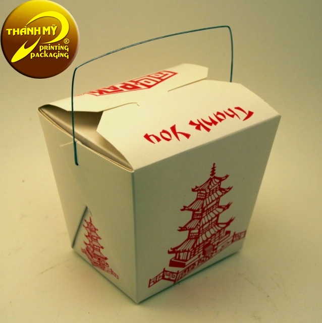 In hộp giấy đựng thức ăn nhanh giá rẻ inthanhmy