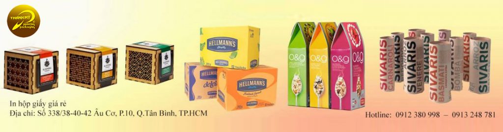 In Thành Mỹ, In hộp giấy, Bao bì Giấy Nhựa